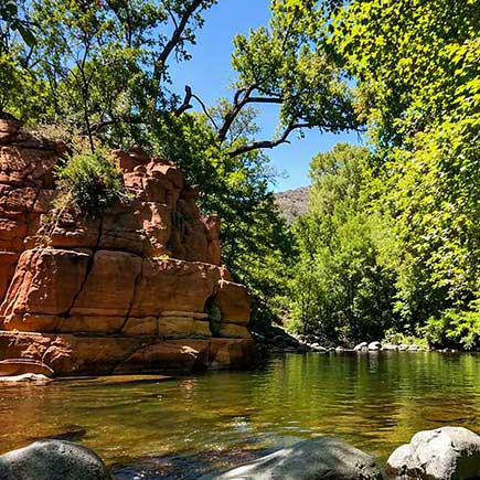 Bull Pen Sedona swimming hole