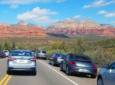Sedona Parking Map