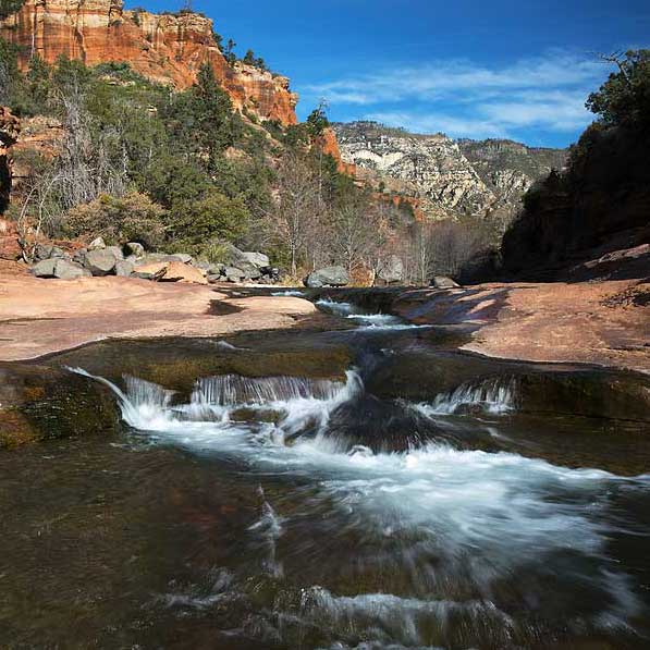 Sliderock Sedona swimming hole