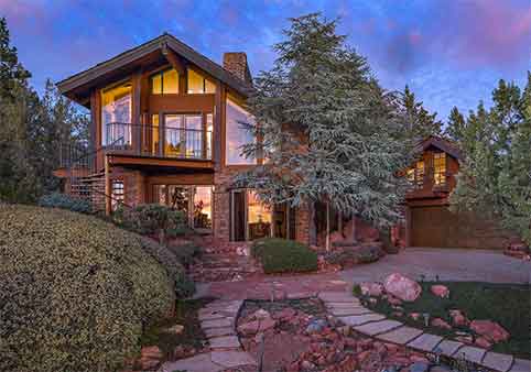 Unique Sedona Home with Mountain Views and Guest House